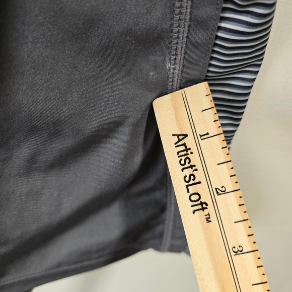 Nike Dri-FIT Athletic T-Shirt Striped Training Gym Activewear - Picture 4 of 8